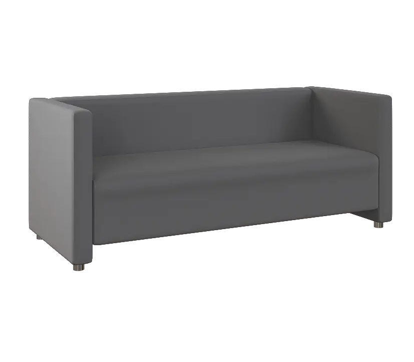 MIRA 3 pohovka, látka tmavě šedá